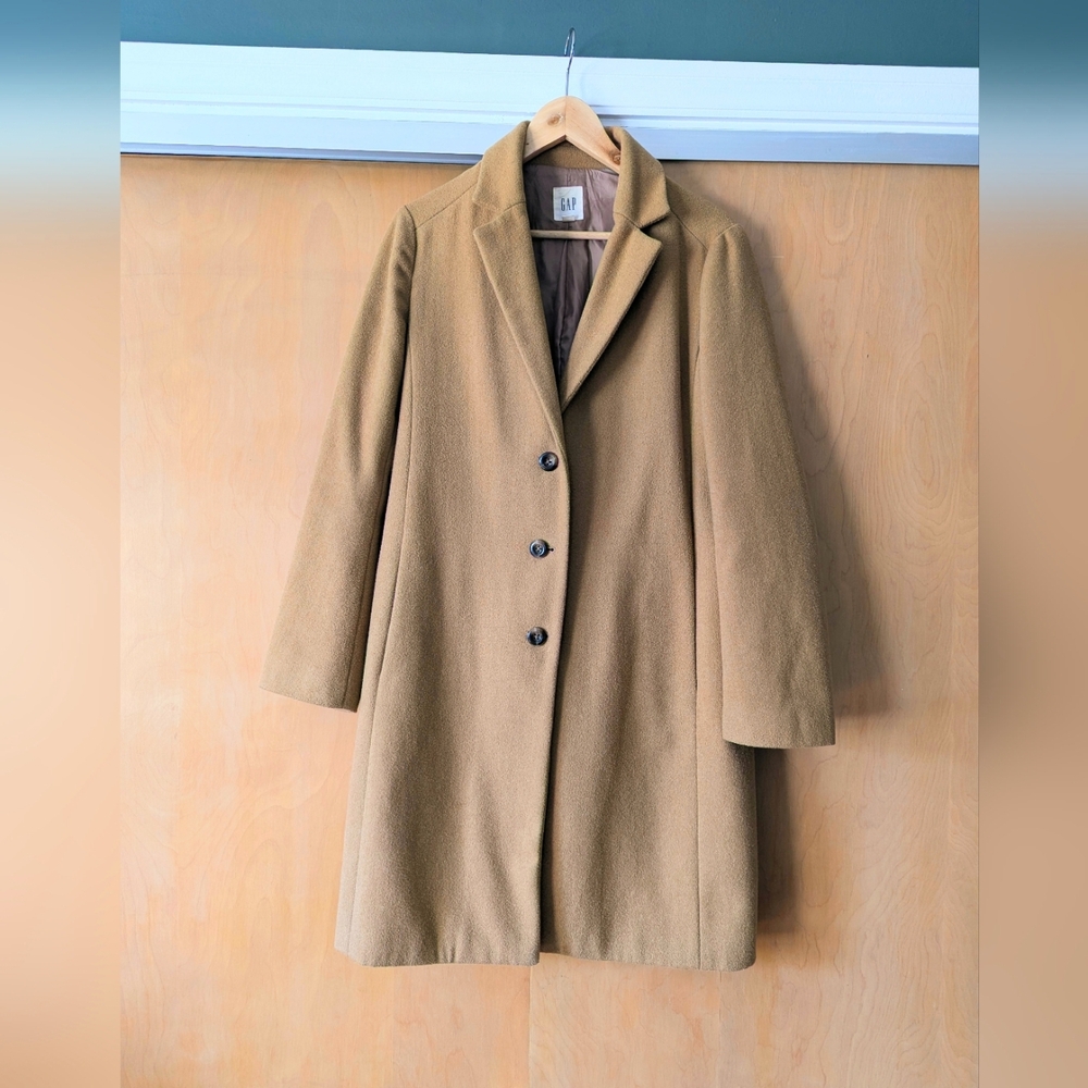 Gap Wool Blend Car Coat